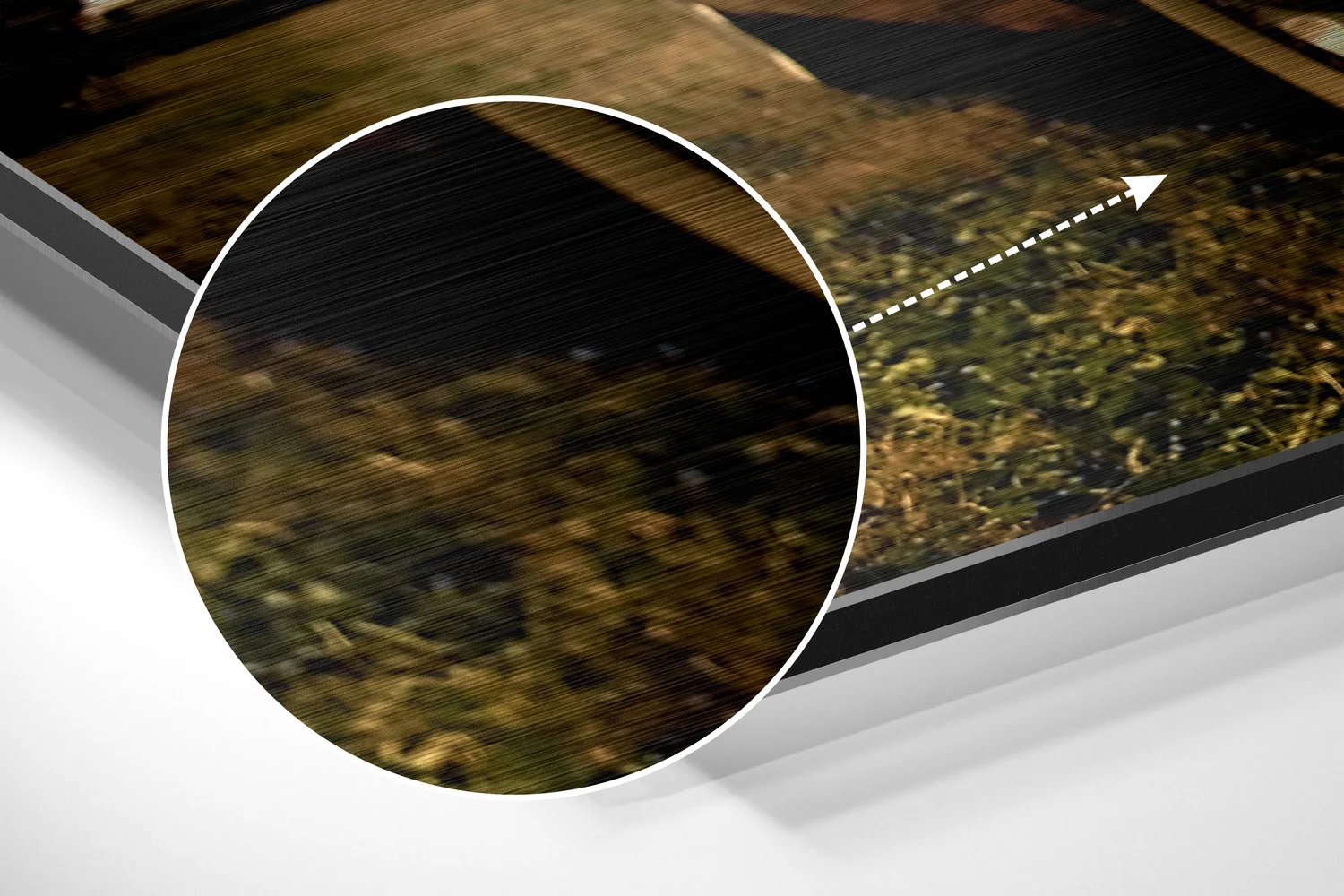 Classical Car Brushed Aluminium Dibond Wall Art - Image 3