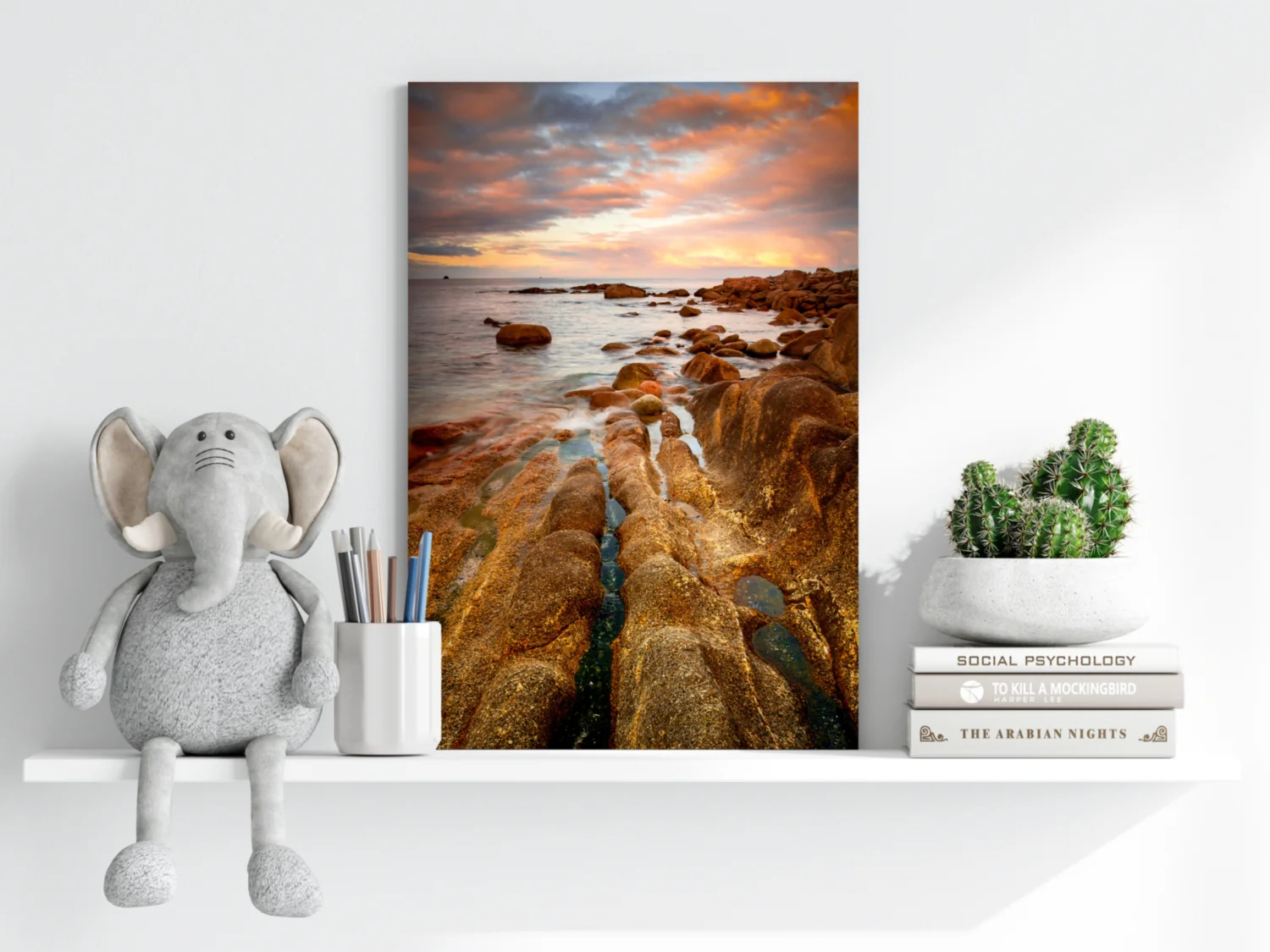 Cliff Aluminum Print - Image 6