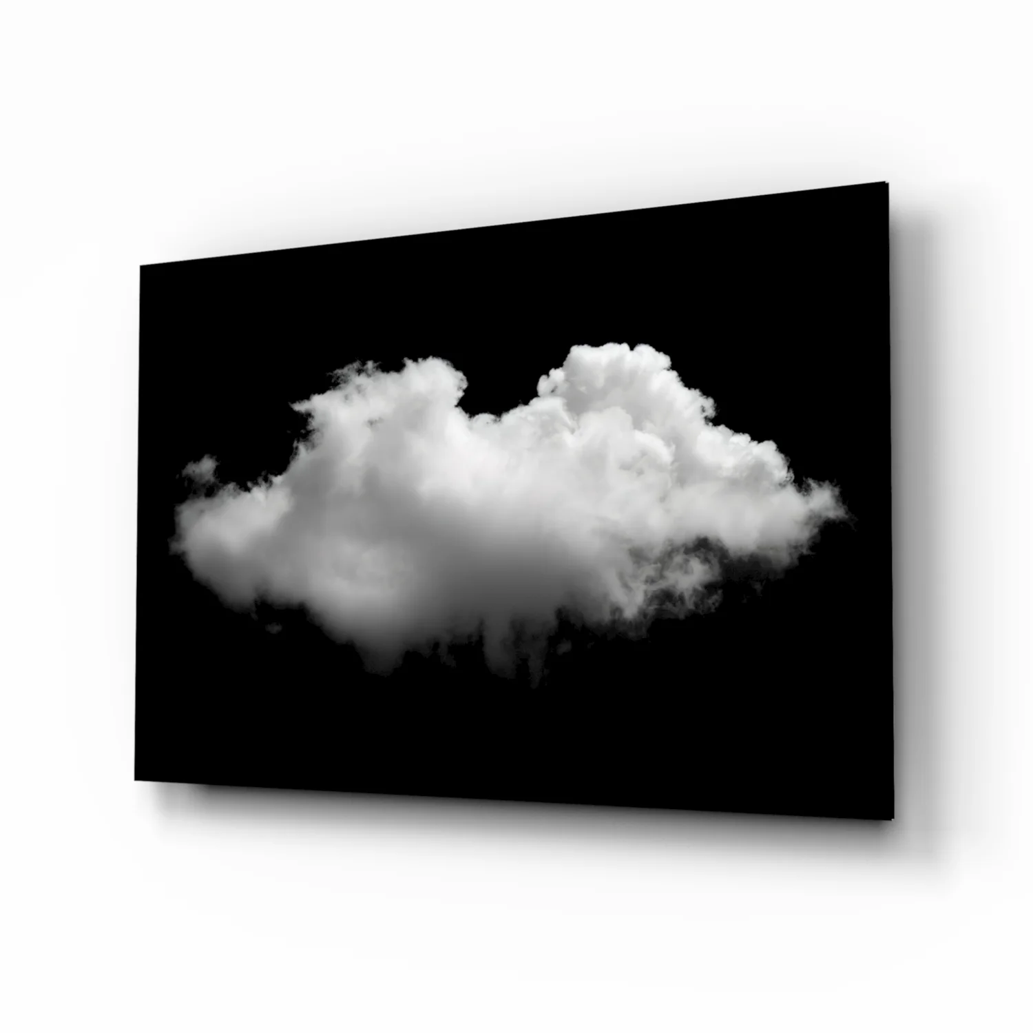 Cloud Glass Wall Art - Image 2