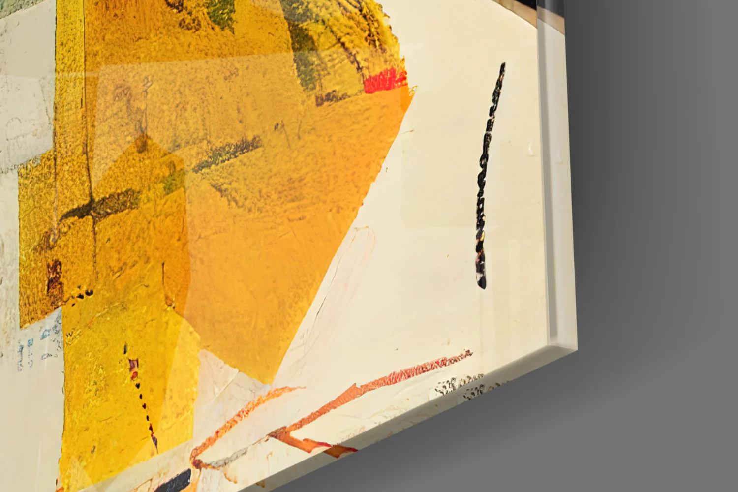 Collage Blonde Icon Pop Glass Wall Art - Image 8