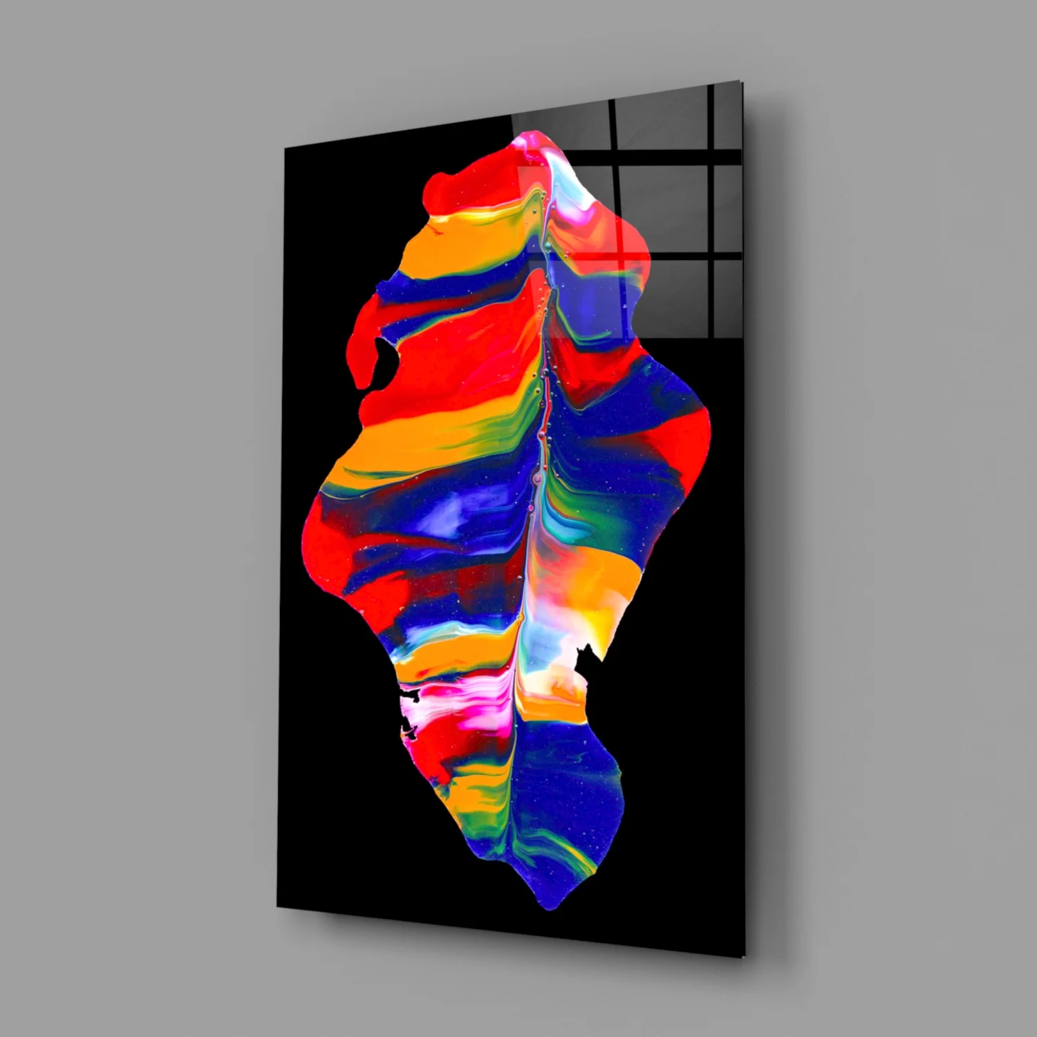 Colored Drift Glass Wall Art - Image 2