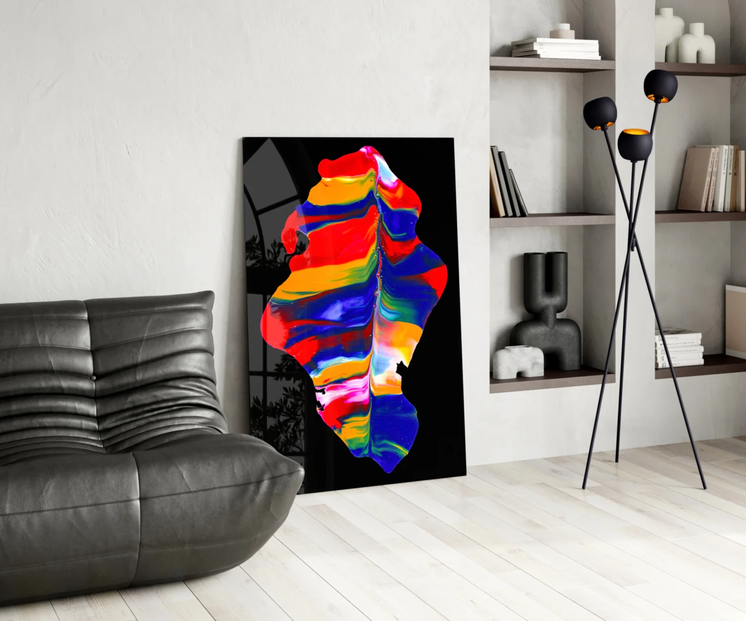 Colored Drift Glass Wall Art - Image 5