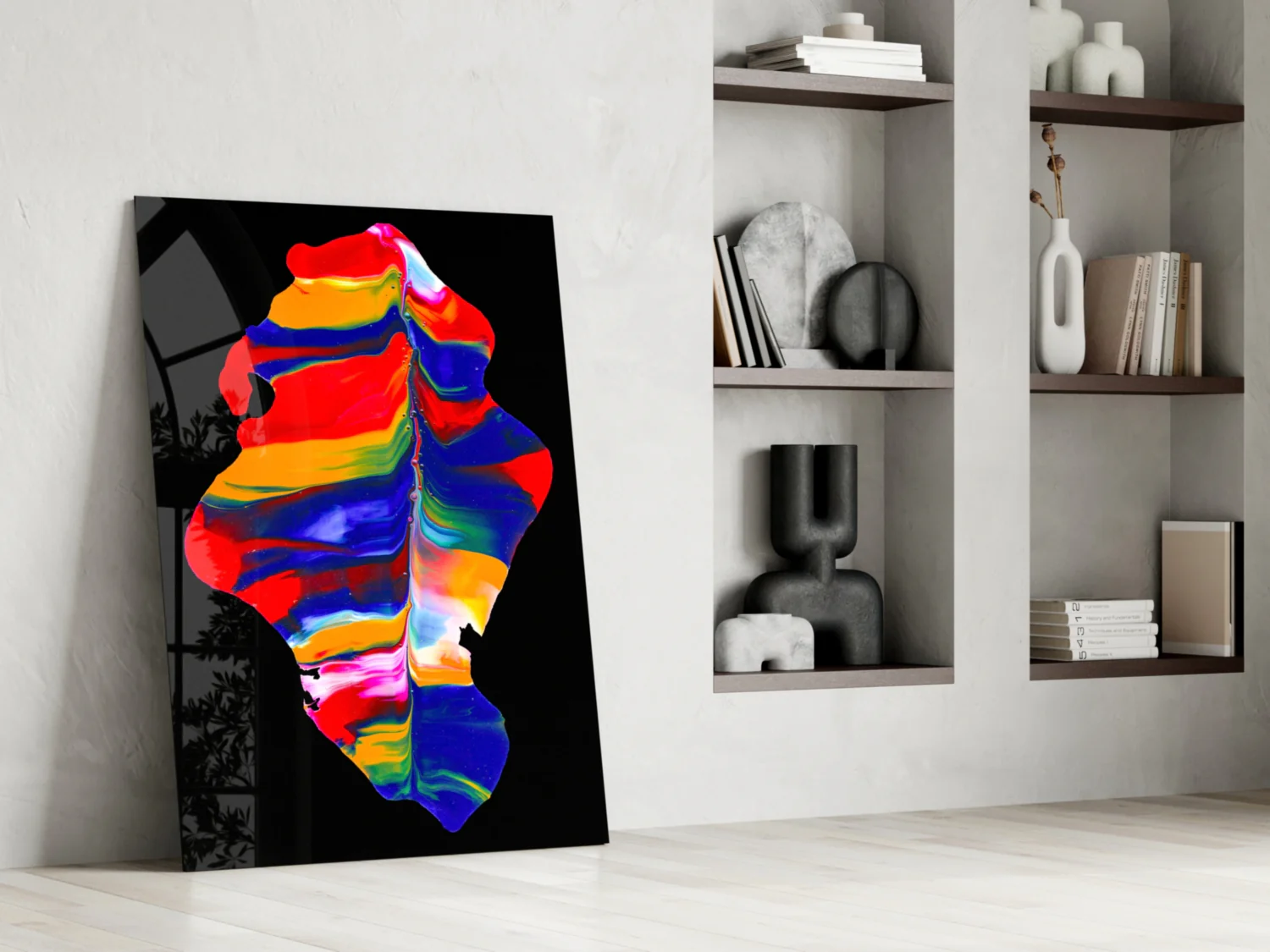 Colored Drift Glass Wall Art - Image 6