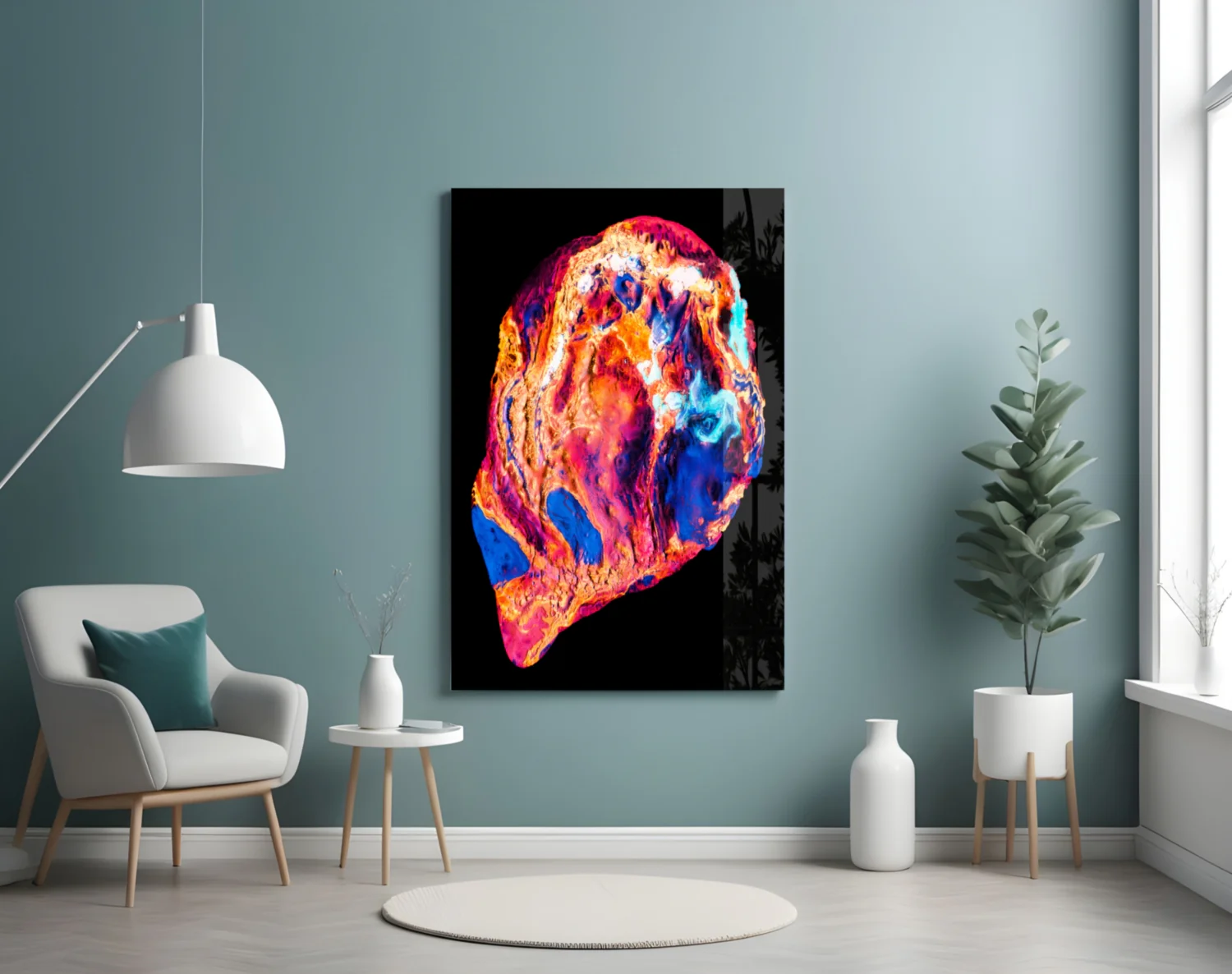Colored Lava Glass Wall Art - Image 4