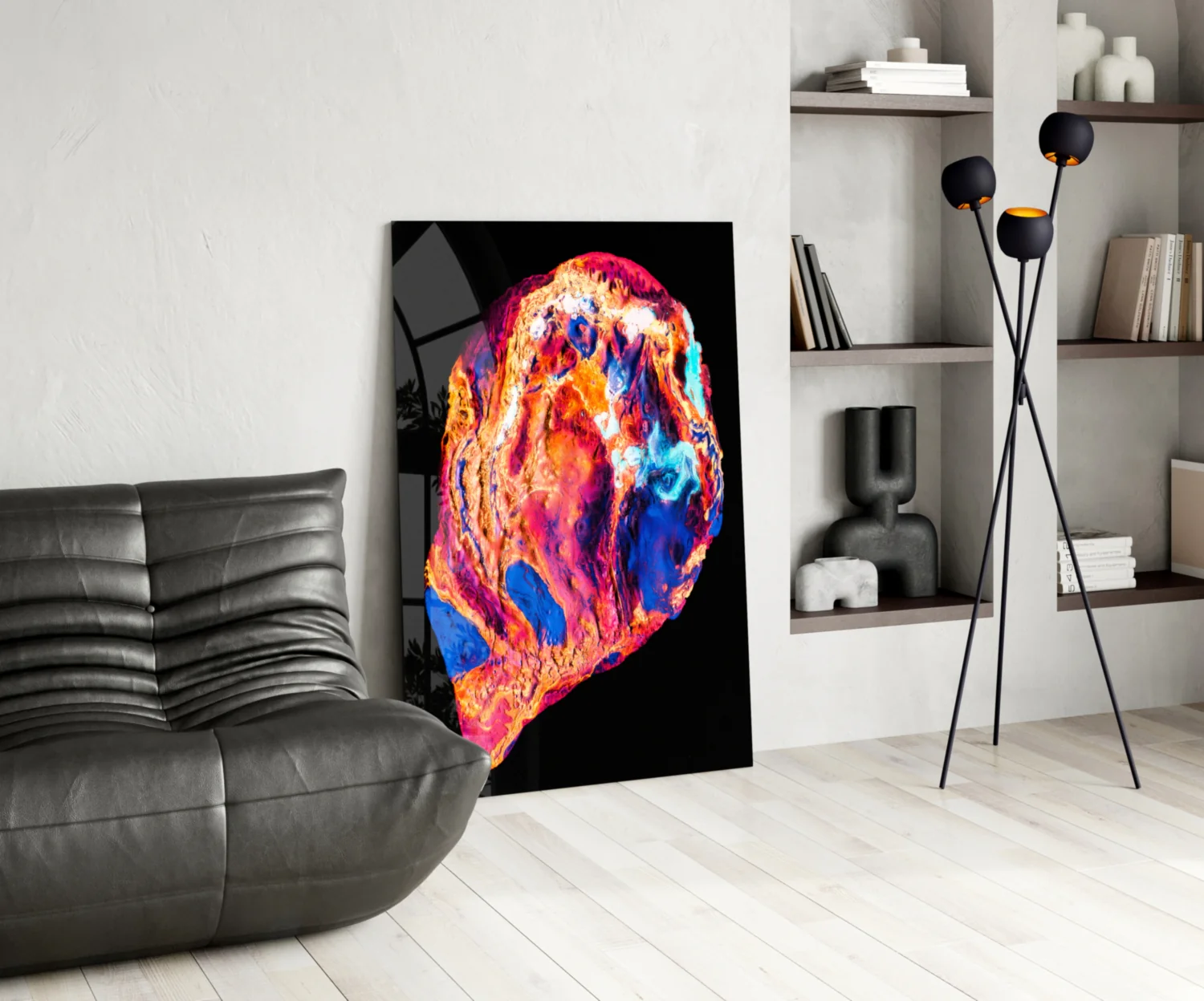Colored Lava Glass Wall Art - Image 5