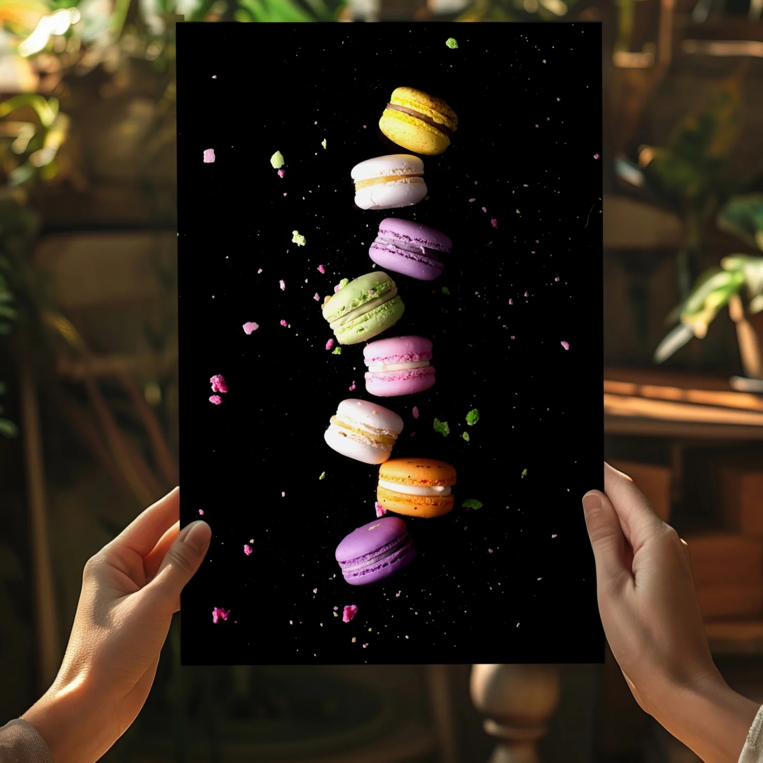 Colorful Macarons Aluminum Print - Image 5