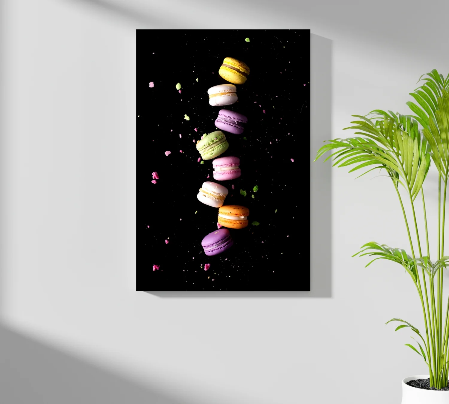 Colorful Macarons Aluminum Print - Image 7