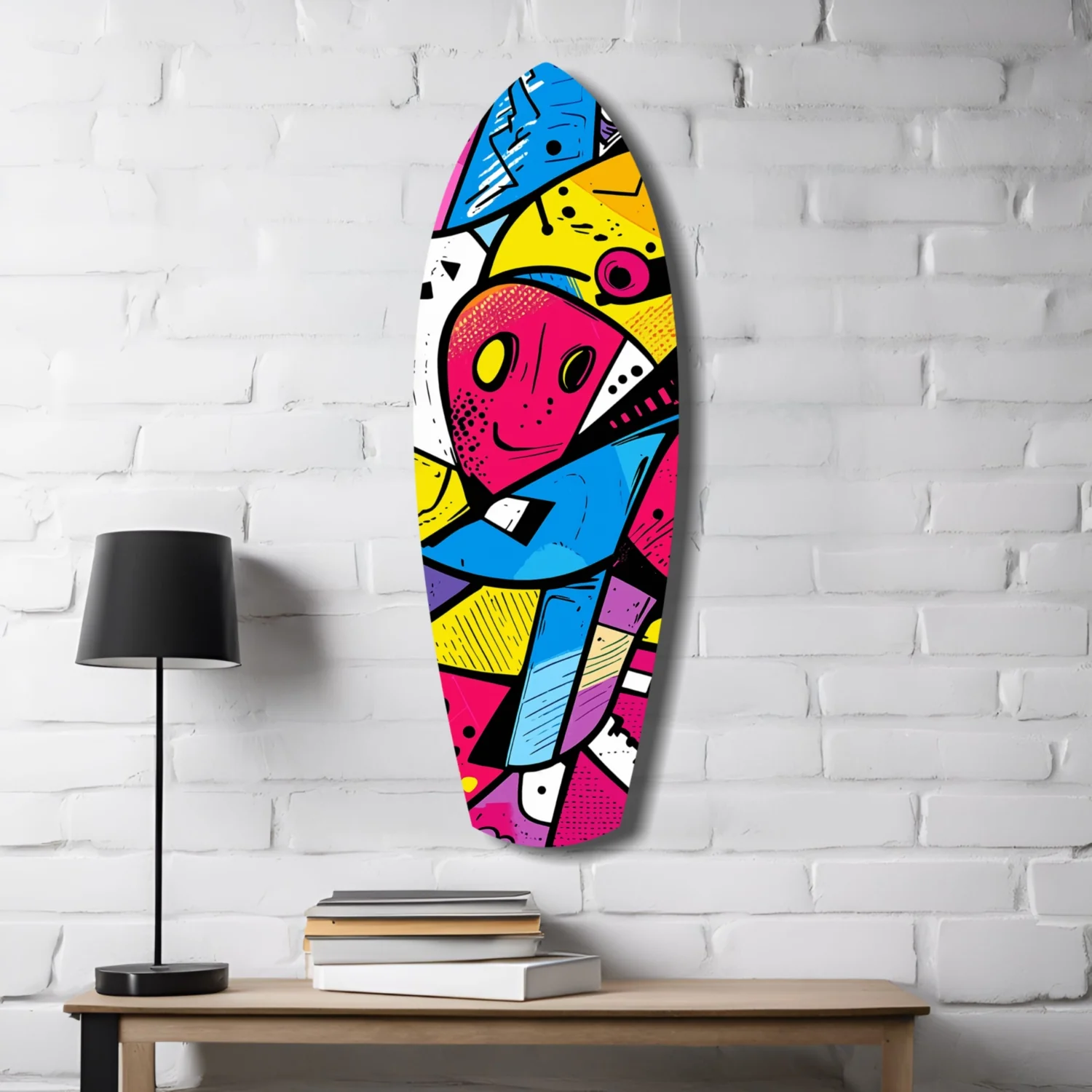 Colors of Geometry Glass Wall Art - Image 4