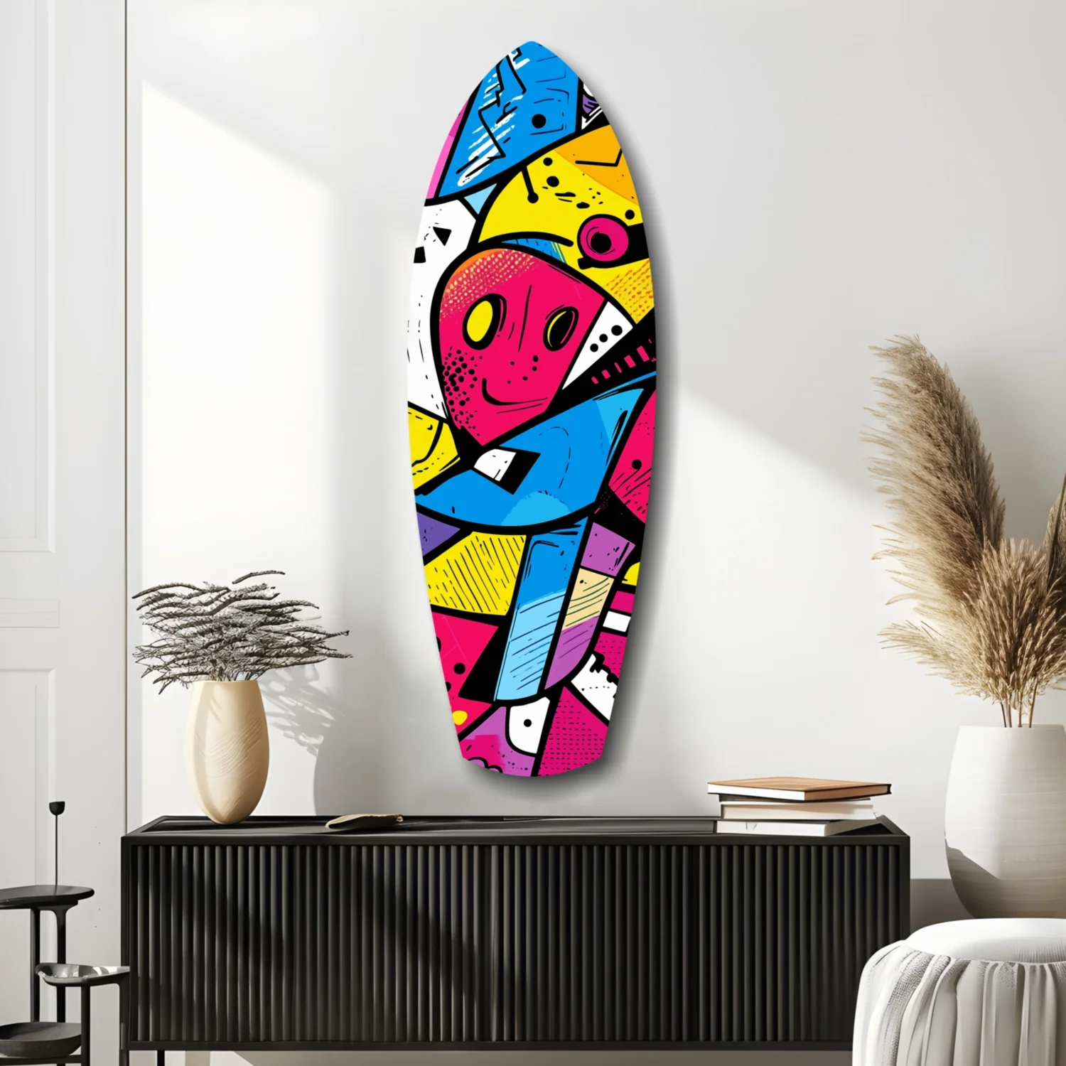 Colors of Geometry Glass Wall Art - Image 9