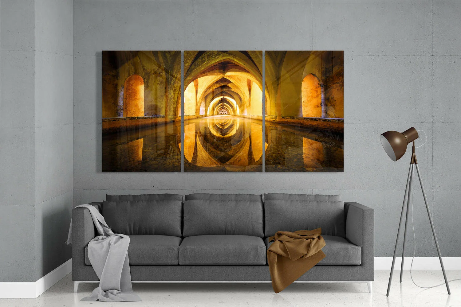 Columns Mega Glass Wall Art - Image 4