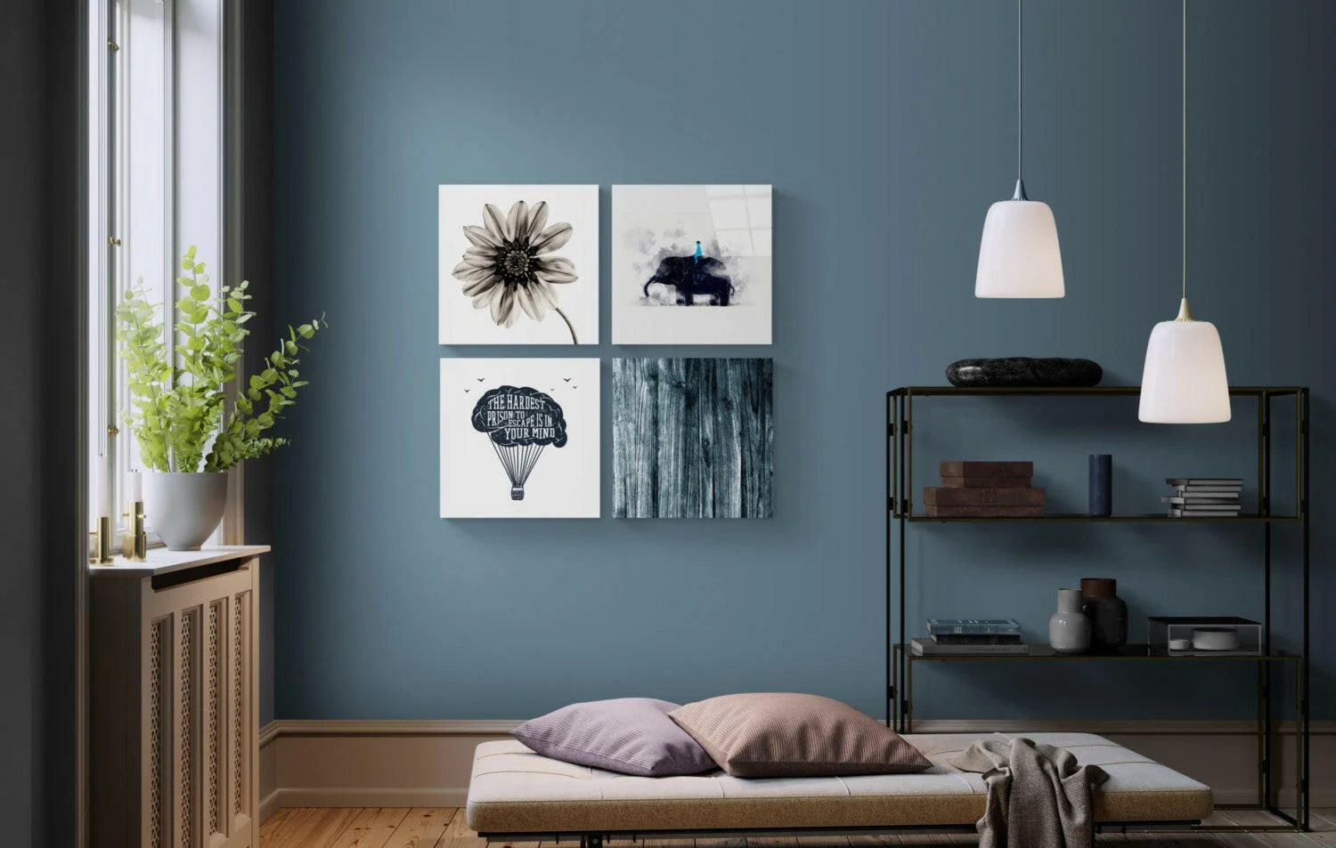 Consciousness Quadro Glass Wall Art - Image 4