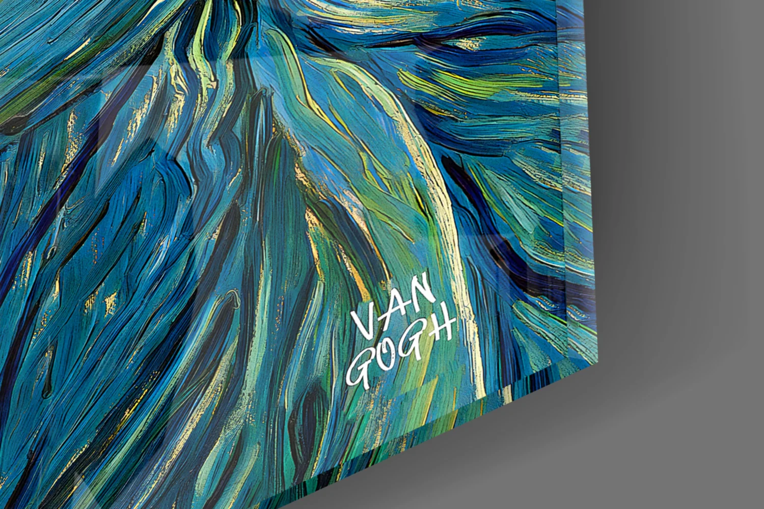 Contemporary Gogh Glass Wall Art || Designer Collection - Image 8