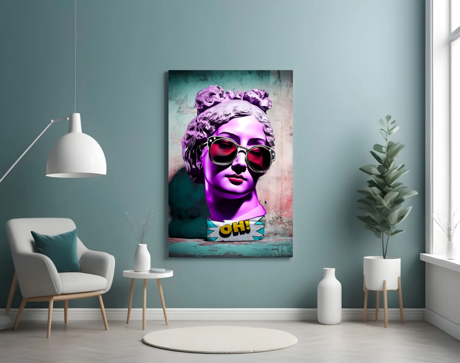 Oh! Glass Wall Art || Designer Collection - Image 5