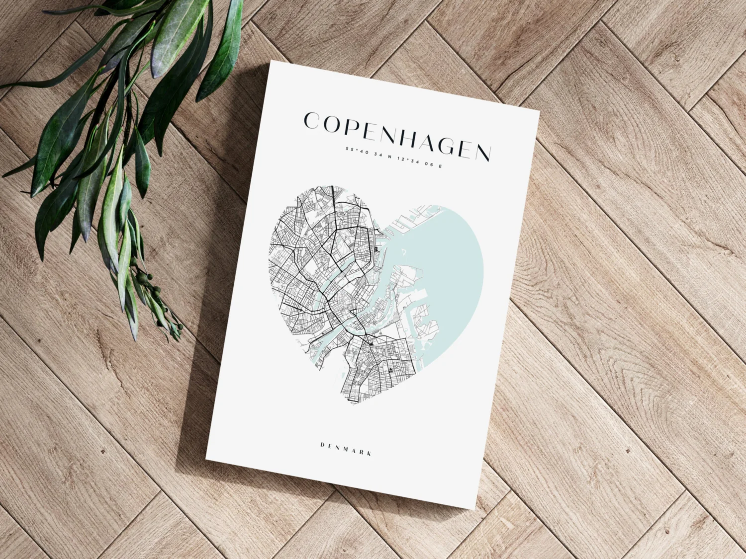 Copenhagen V1 Aluminum Print - Image 3
