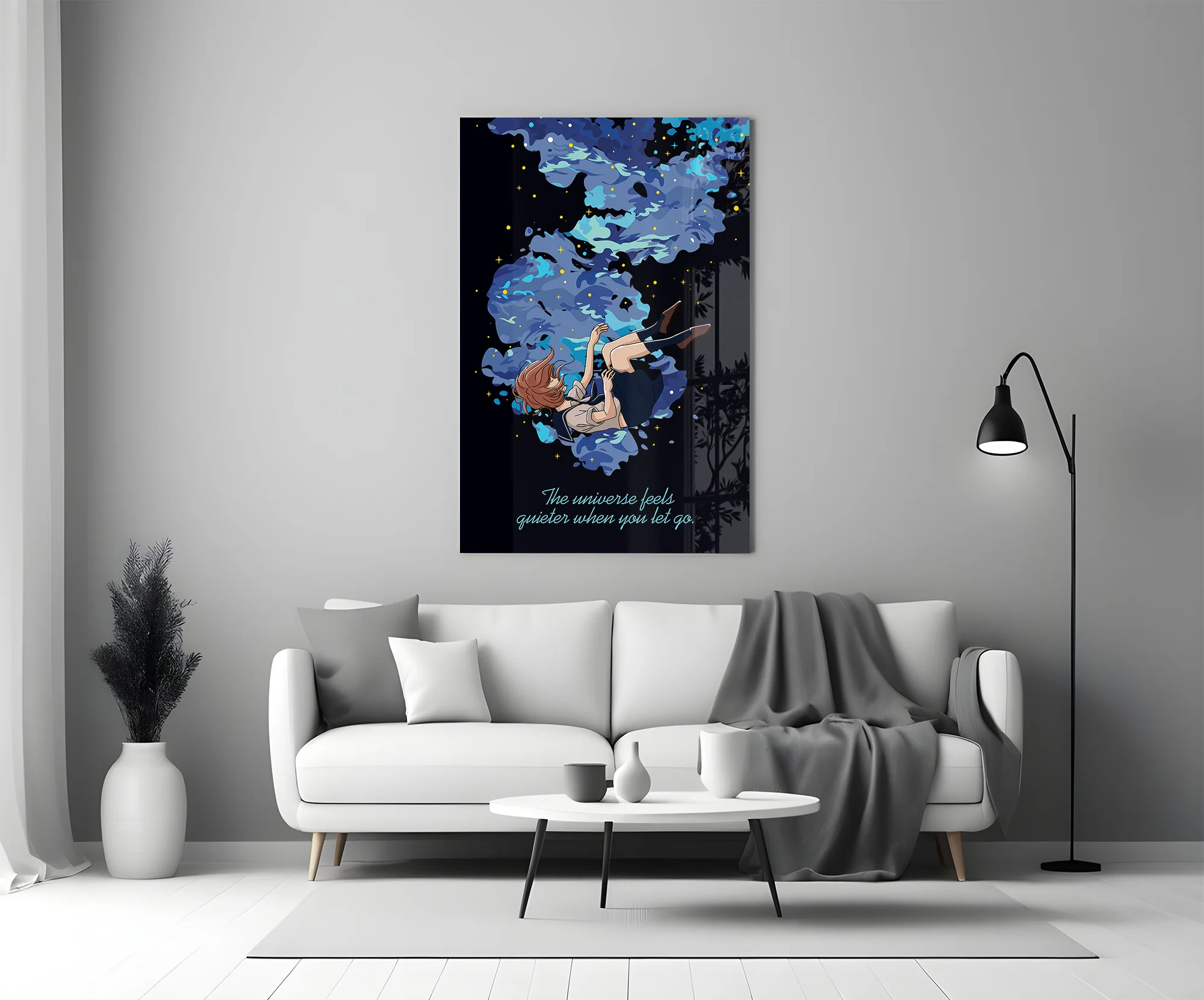 Cosmic Freedom Glass Wall Art - Image 6