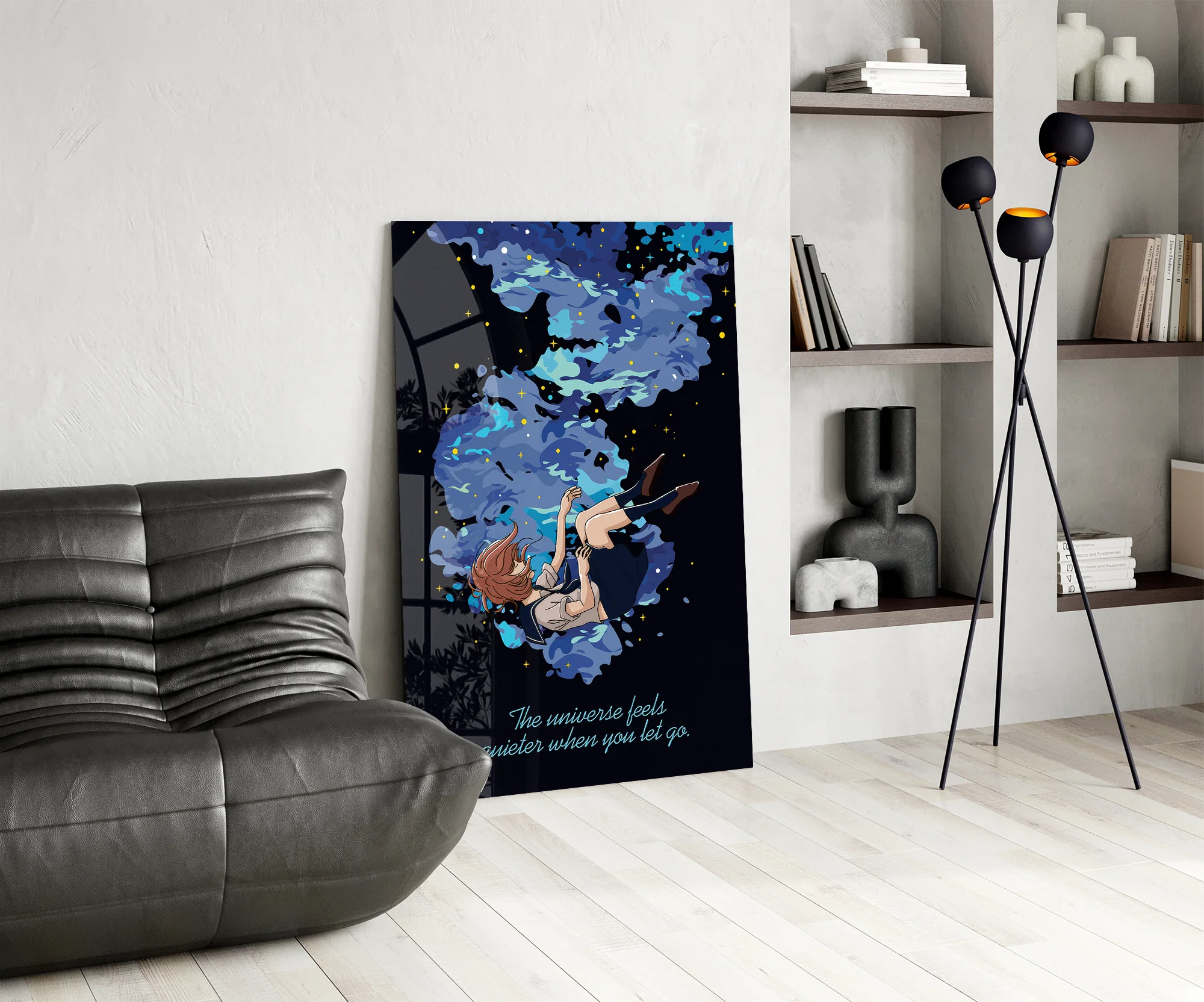 Cosmic Freedom Glass Wall Art - Image 7