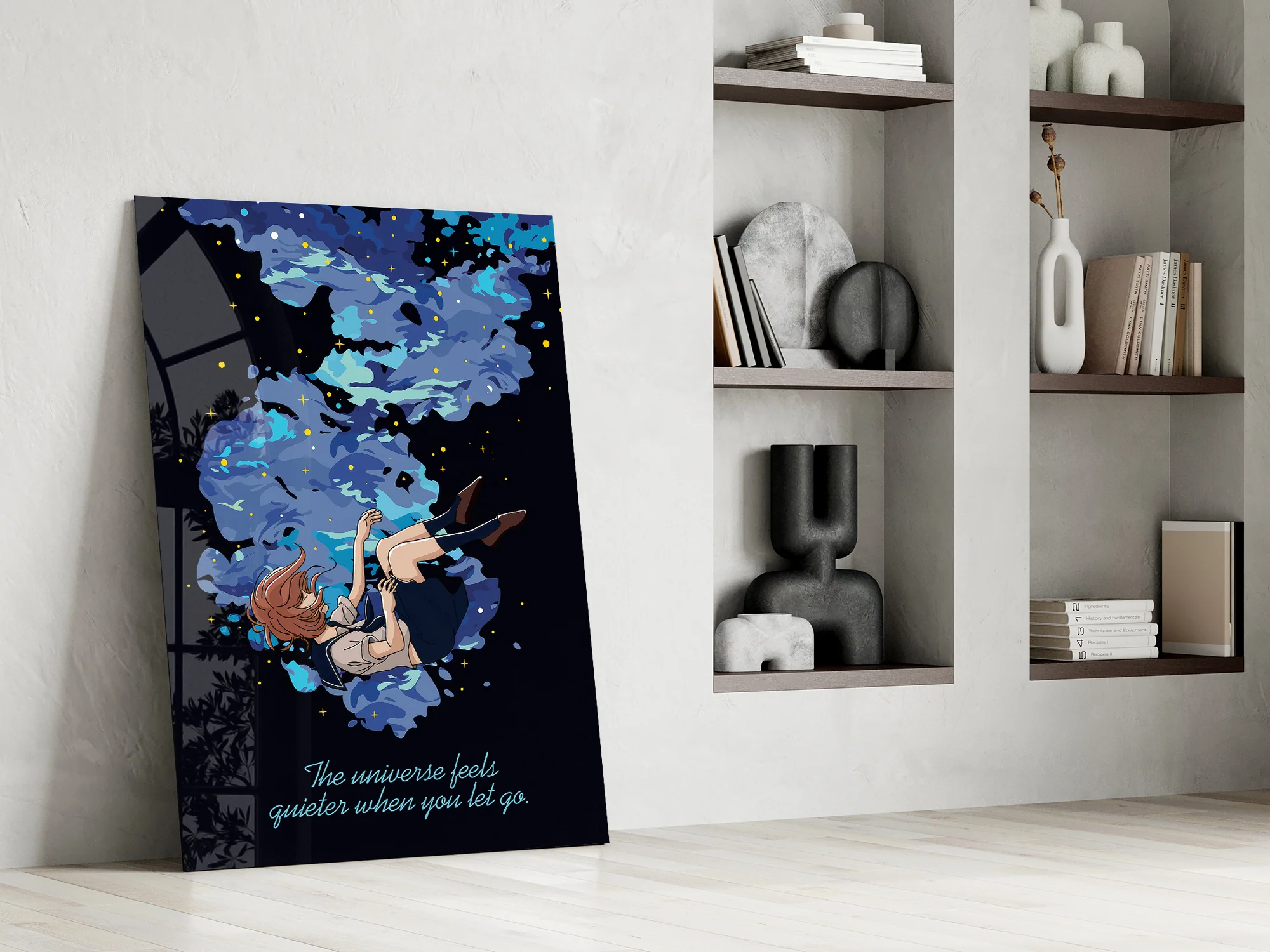 Cosmic Freedom Glass Wall Art - Image 8