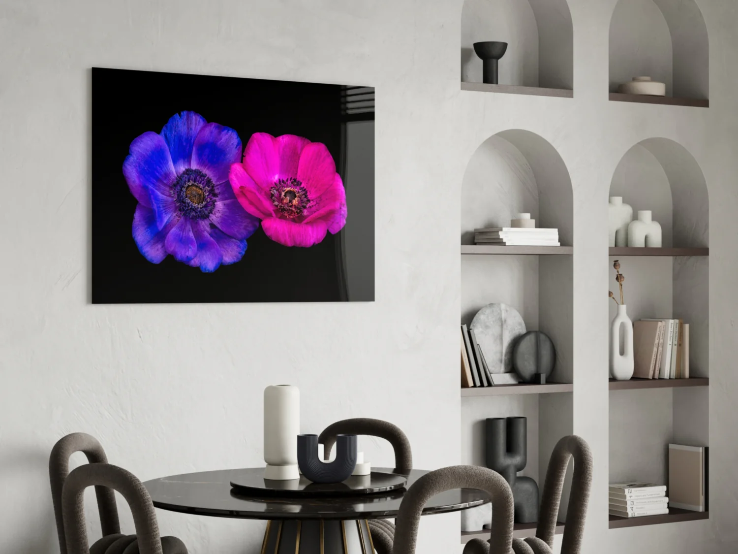 Crowned Mountain Tulip Glass Wall Art - Image 5