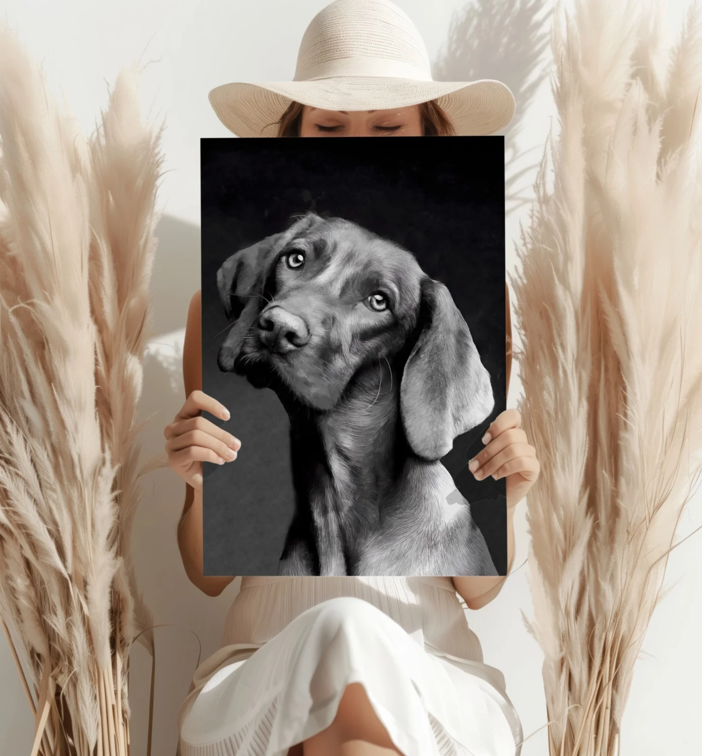 Cute Dog Aluminum Print - Image 4