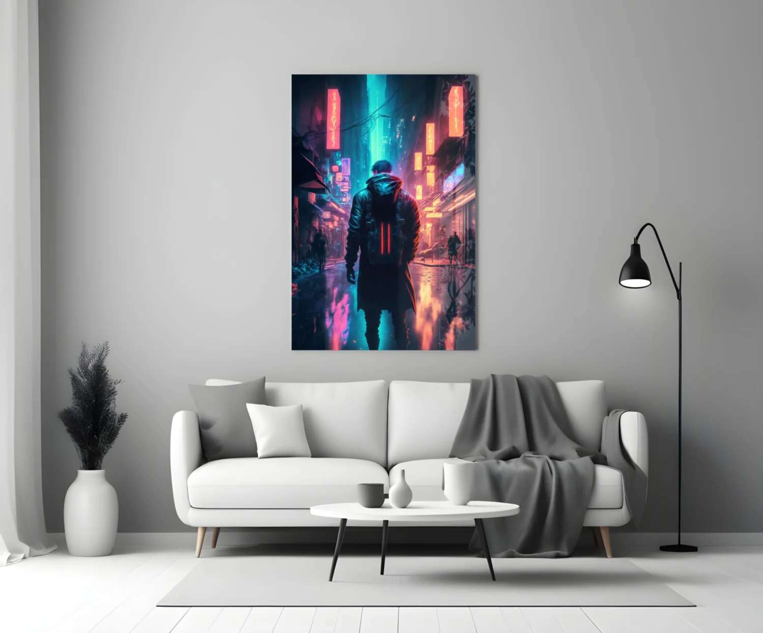 Cyberpunk Glass Wall Art || Designers Collection - Image 4