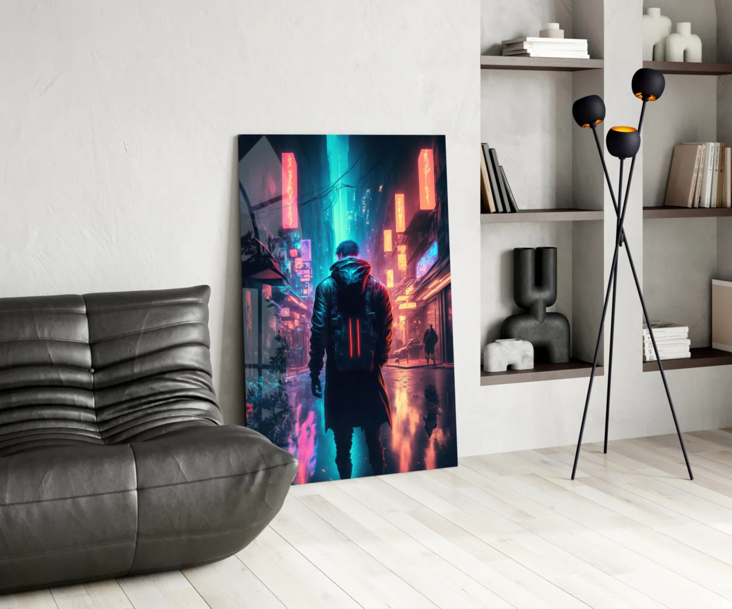 Cyberpunk Glass Wall Art || Designers Collection - Image 6