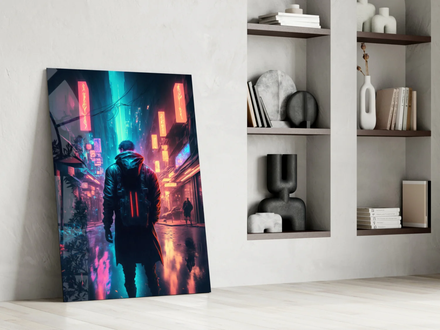 Cyberpunk Glass Wall Art || Designers Collection - Image 7