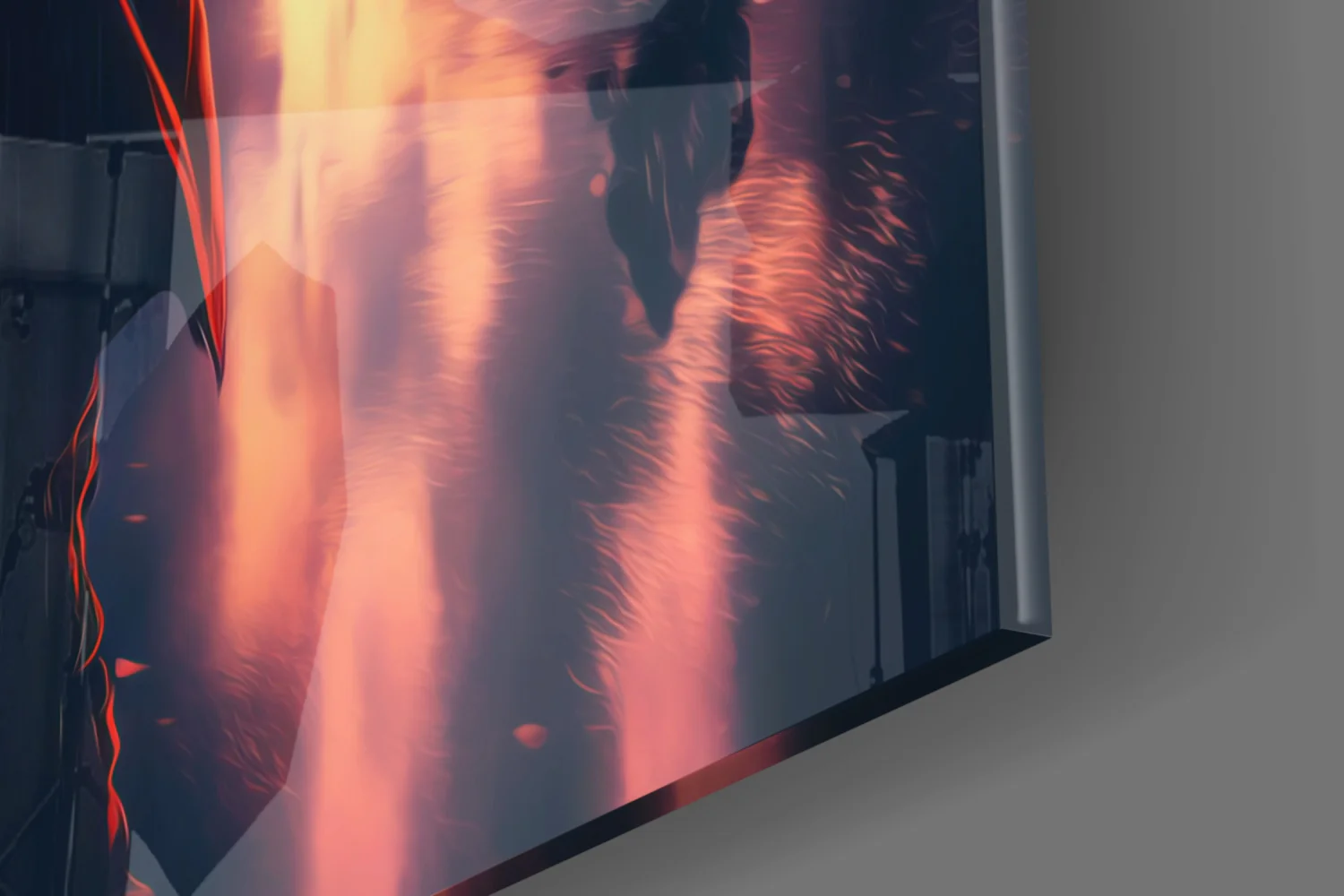 Cyberpunk Glass Wall Art || Designers Collection - Image 8