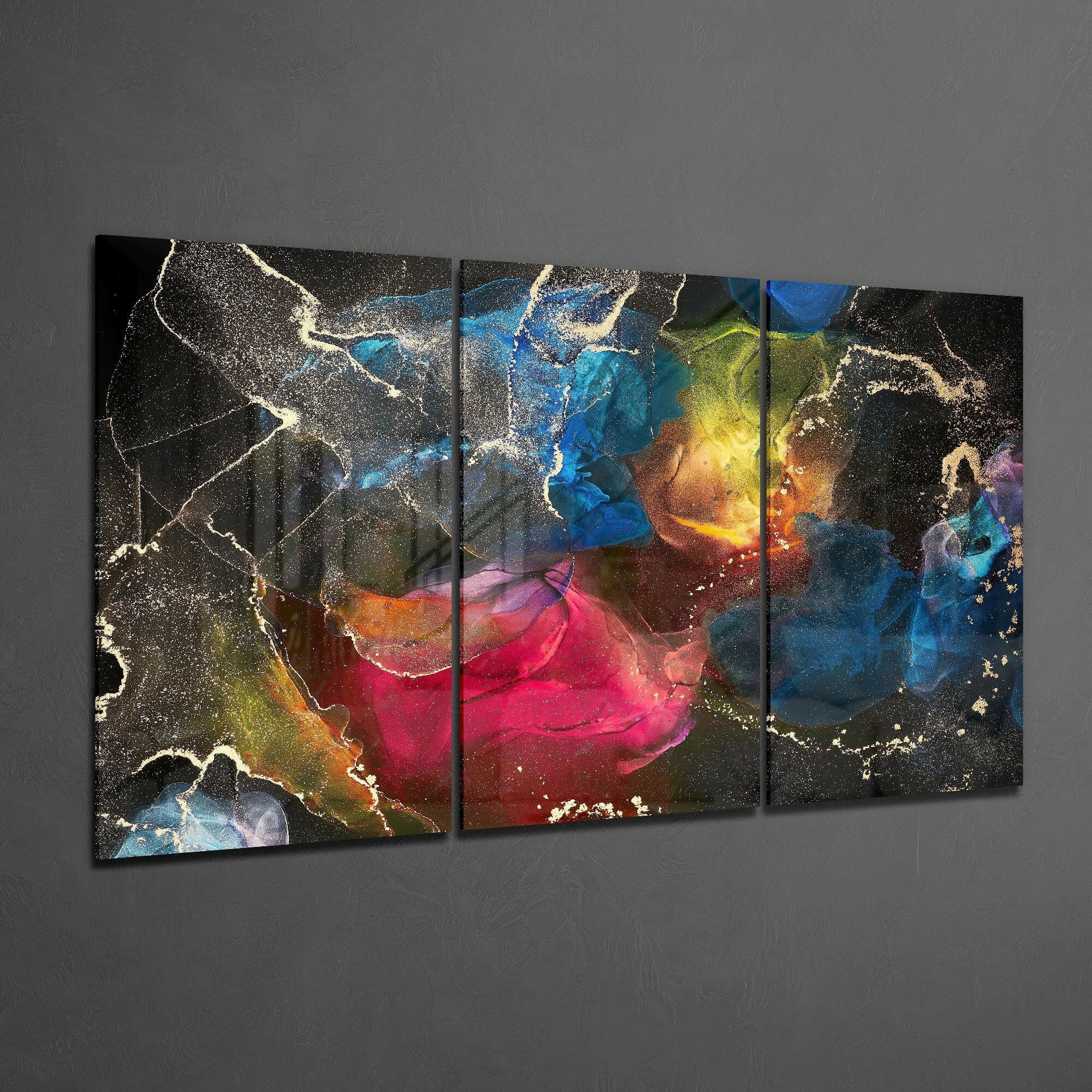 Dance Of Colors Glass Art - Image 2