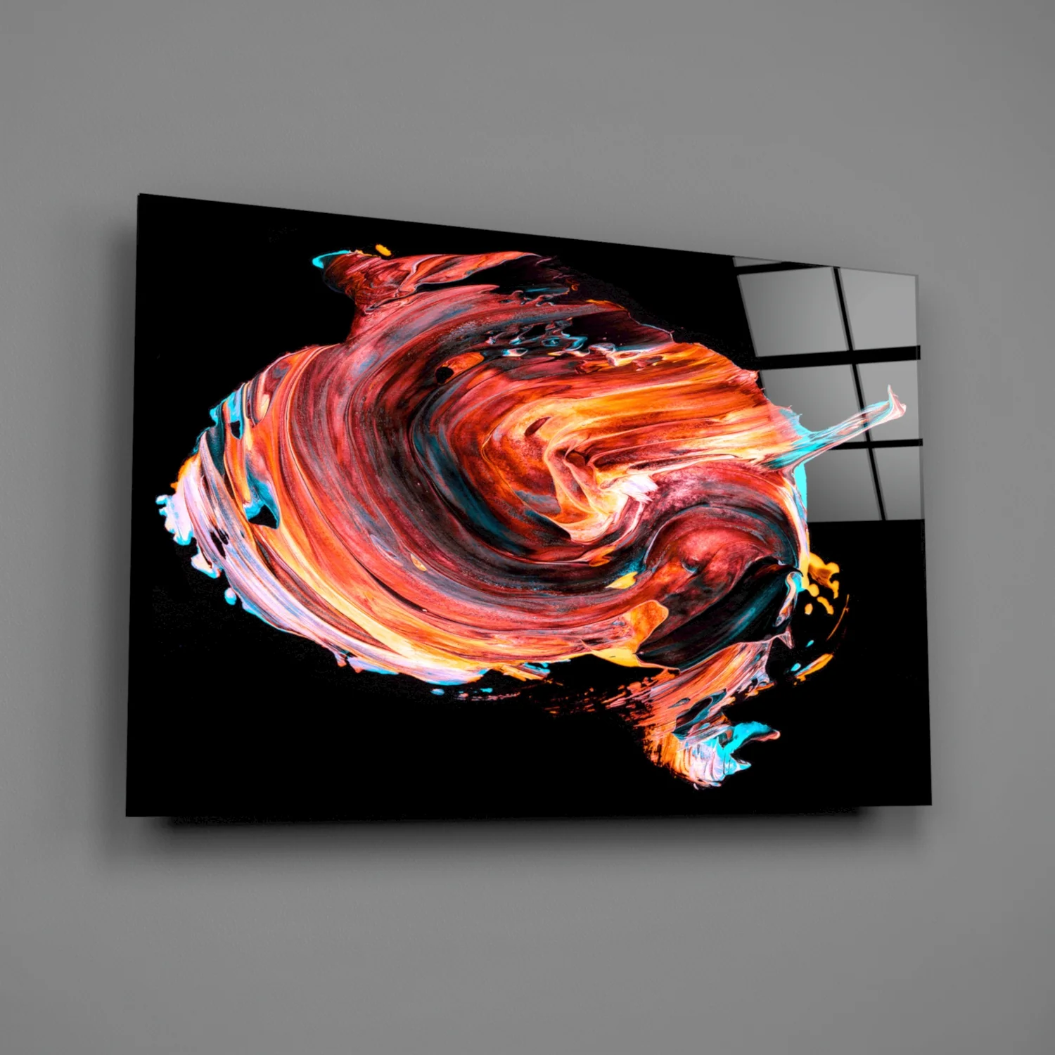 Dance of Red Glass Wall Art - Image 2