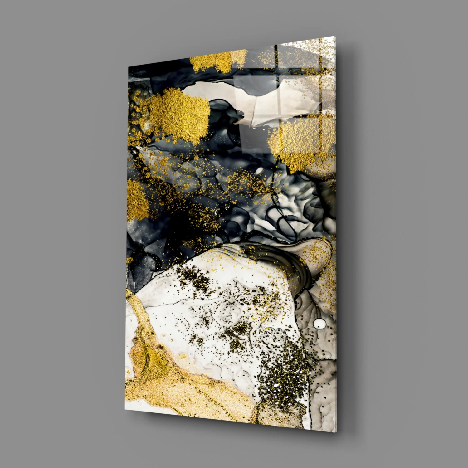 Dance of Yellow Glass Wall Art - Image 2