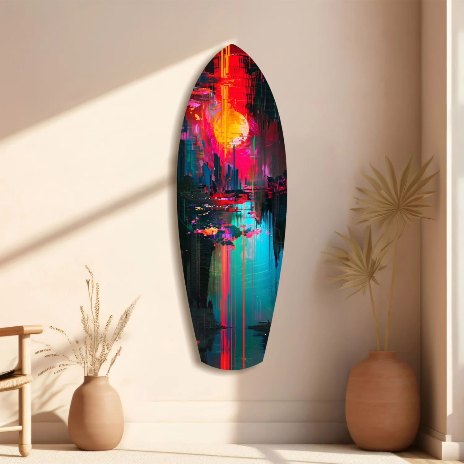 Dark City Glass Wall Art - Image 11