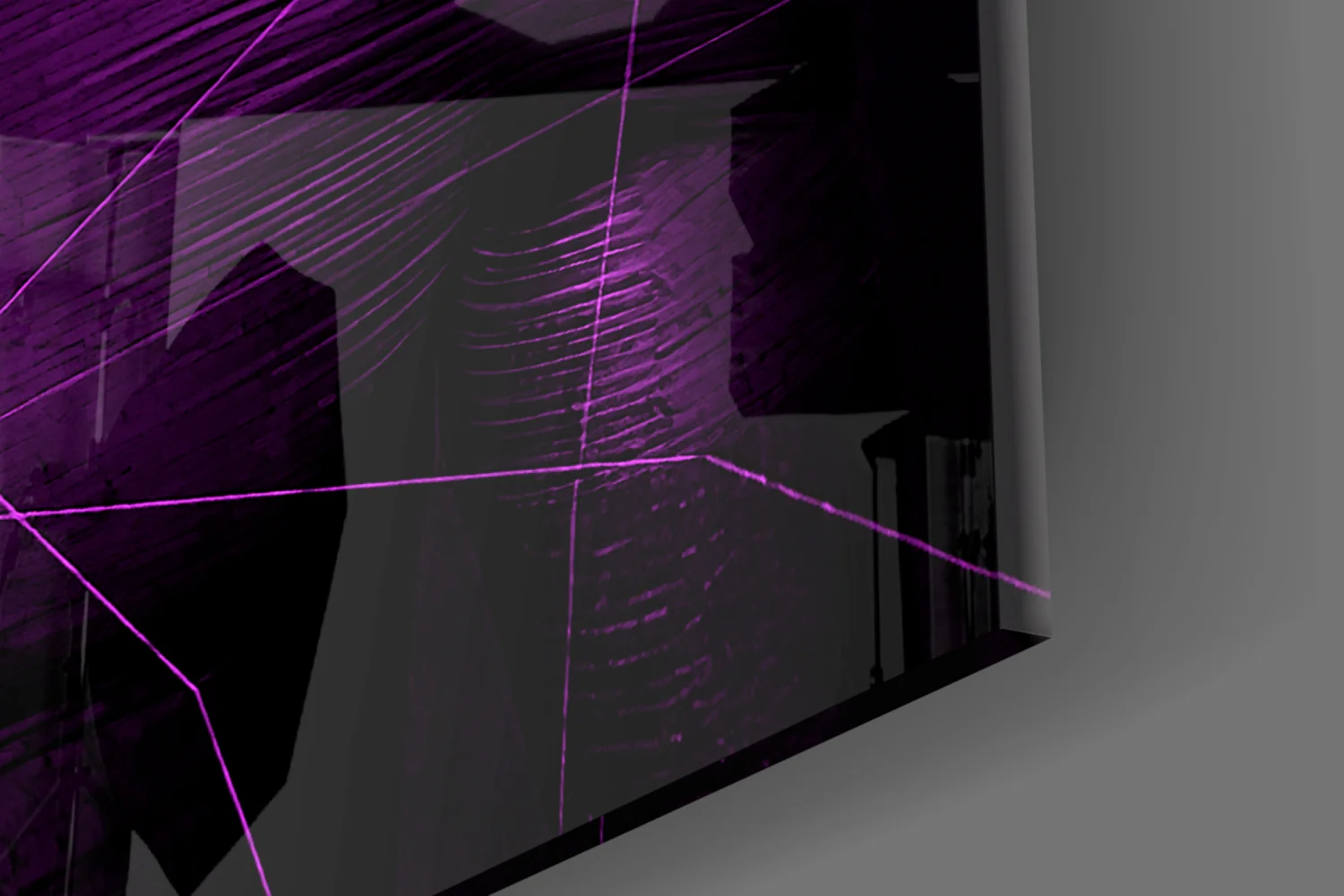 Darko Violet Glass Wall Art - Image 7