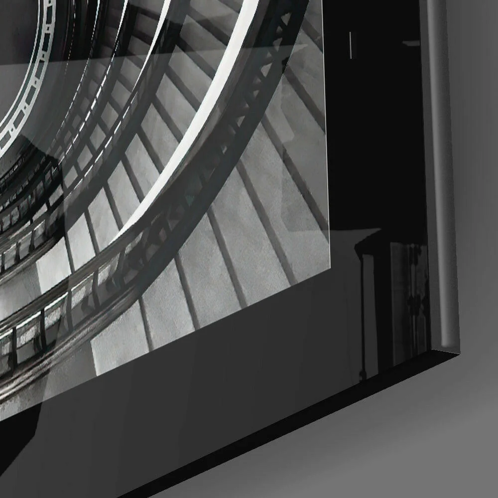 Spiral Stairs Glass Wall Art - Image 3