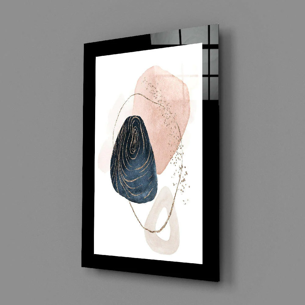 Abstract Modernity Glass Wall Art - Image 2