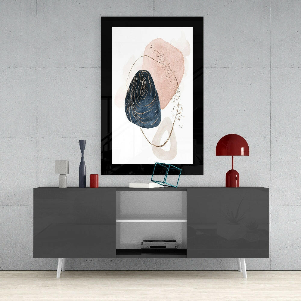 Abstract Modernity Glass Wall Art - Image 4