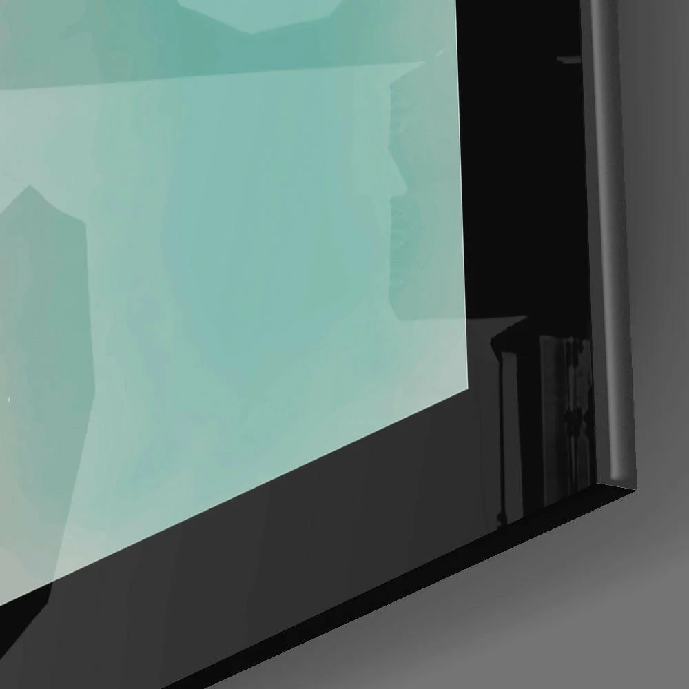 Cubic Art Glass Wall Art - Image 3