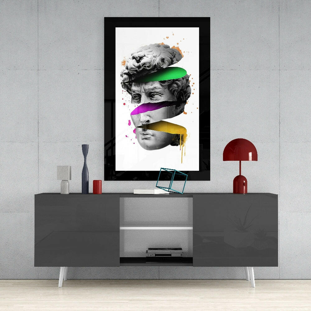 Modernity in Sculpture Glass Wall Art - Image 4