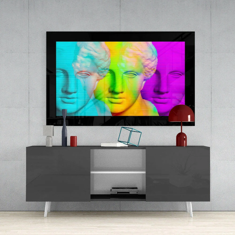 Modernity in Sculpture Glass Wall Art - Image 4