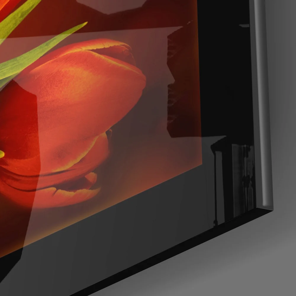 Tulip Glass Wall Art - Image 3