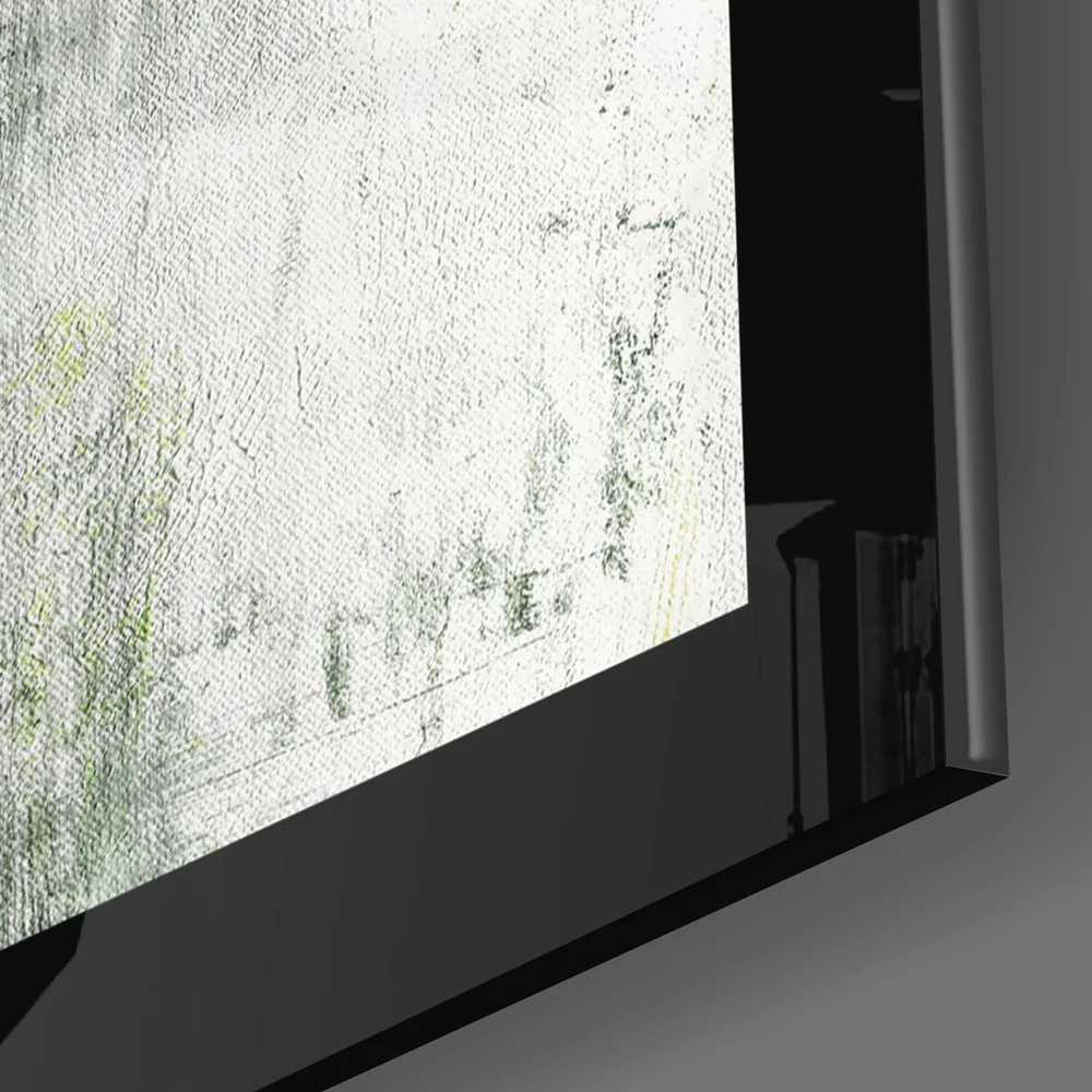 Green and Green Glass Wall Art - Image 3