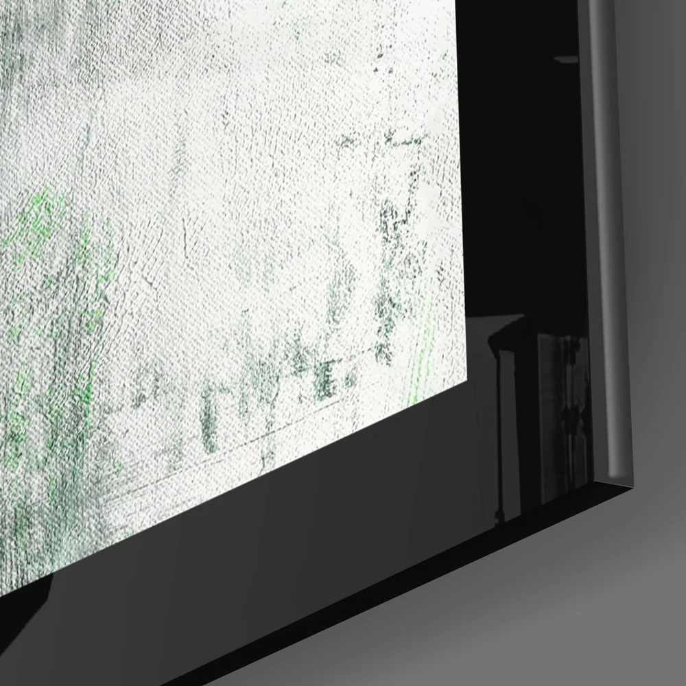 Green and Green Glass Wall Art - Image 3