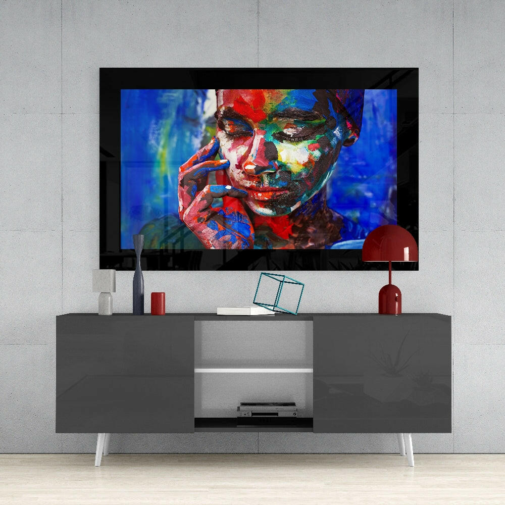 Deep Solitude Glass Wall Art - Image 4