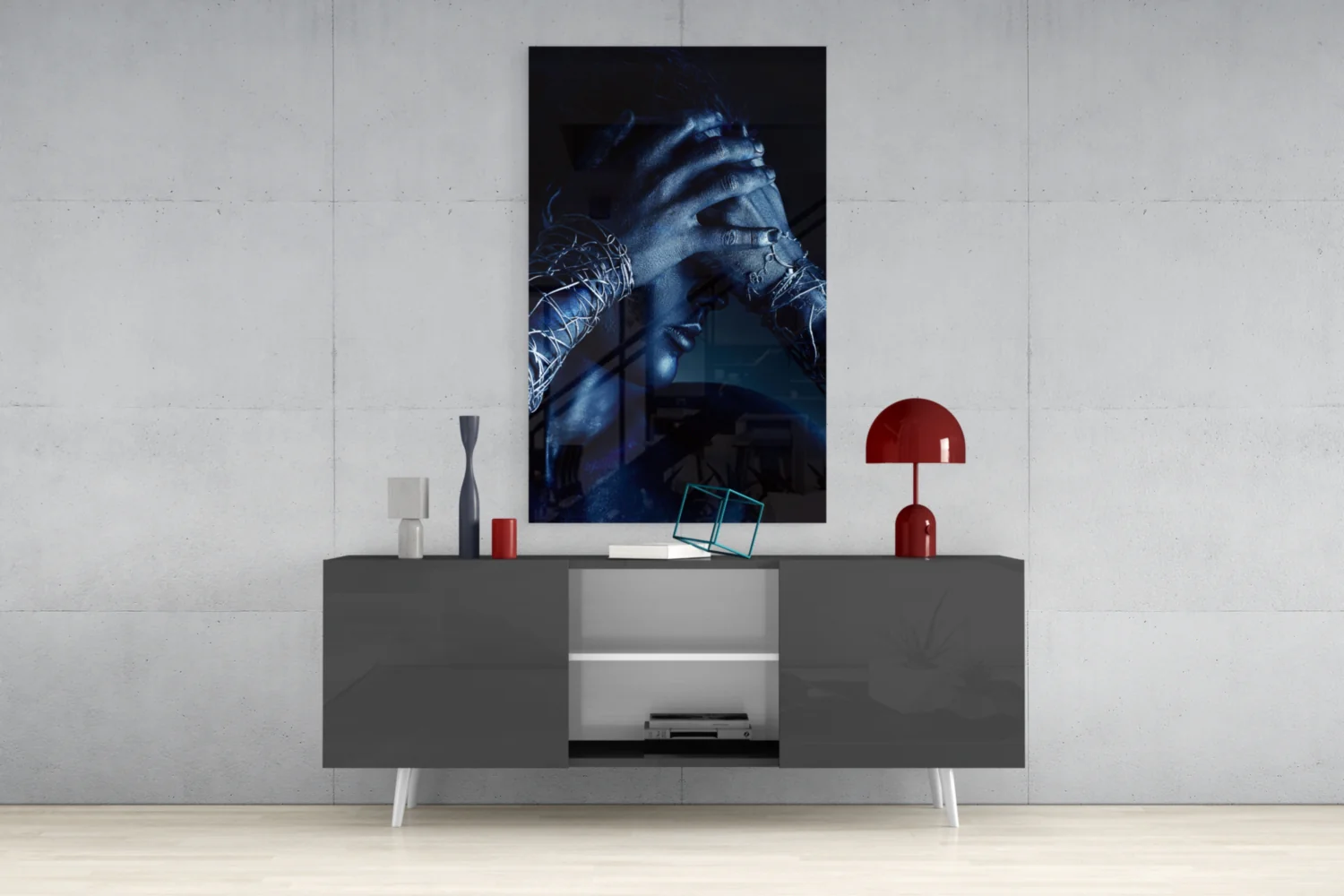 Deep Thought Glass Wall Art - Image 9