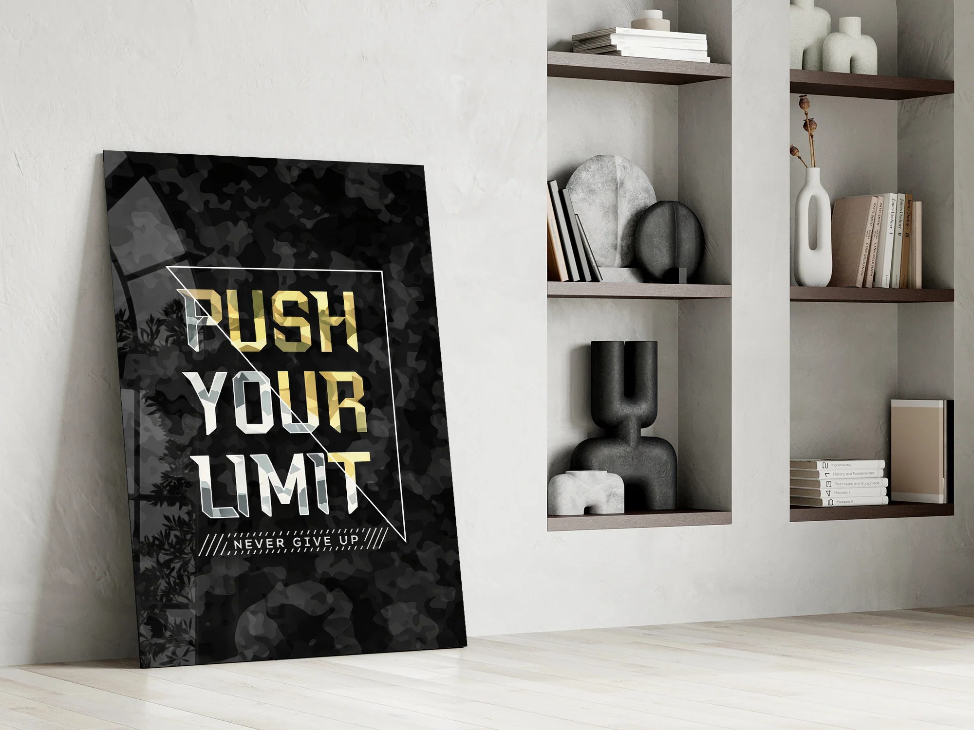 Push Your Limit Glass Wall Art - Image 8