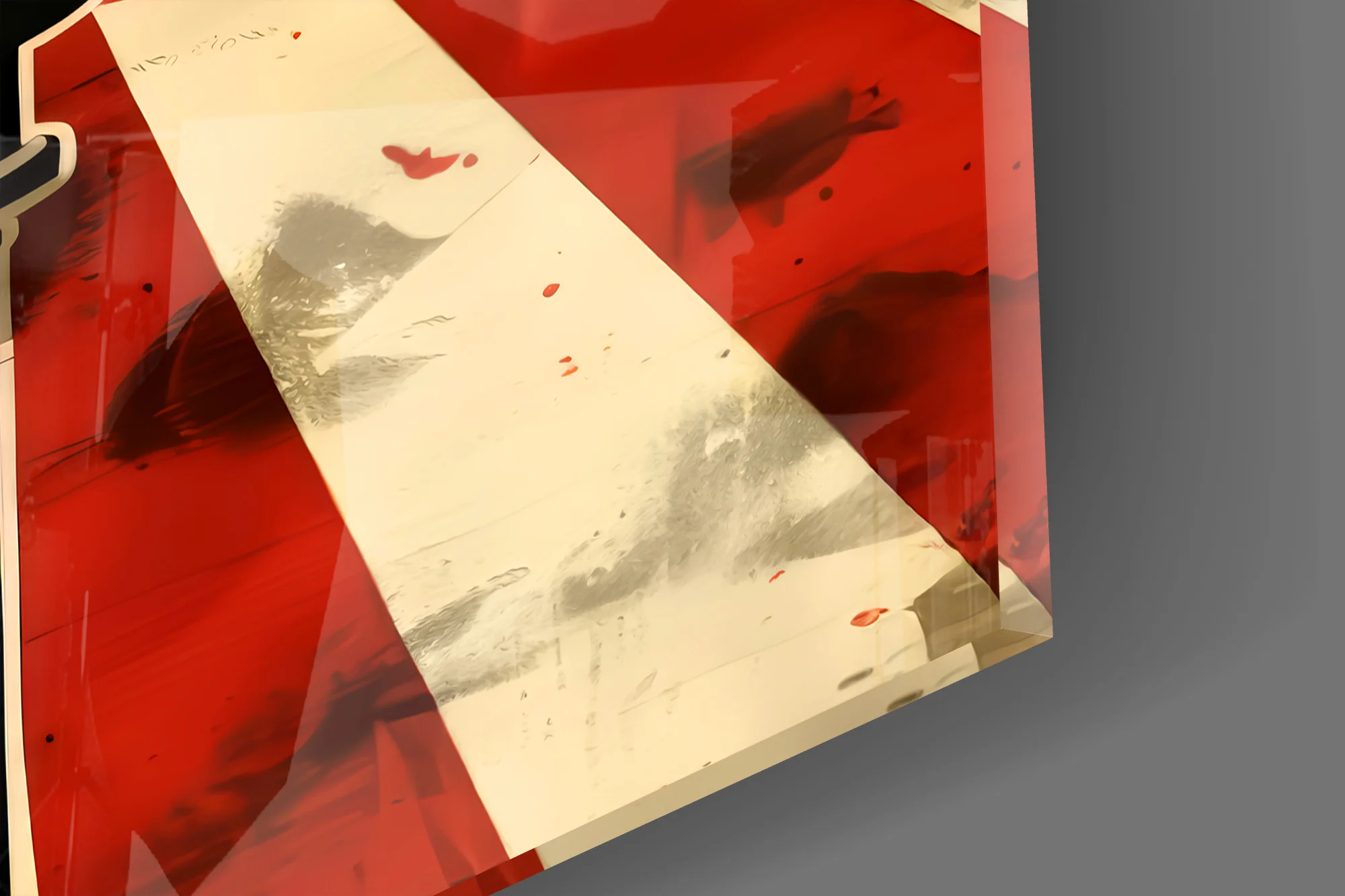 Vocal Icon Microphone Glass Wall Art - Image 4