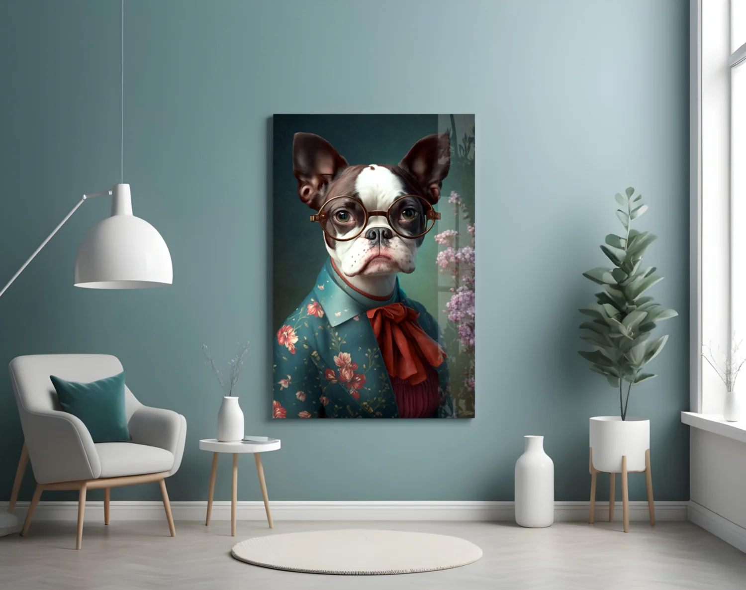 Dog Vogue Glass Wall Art Bundle - Image 10
