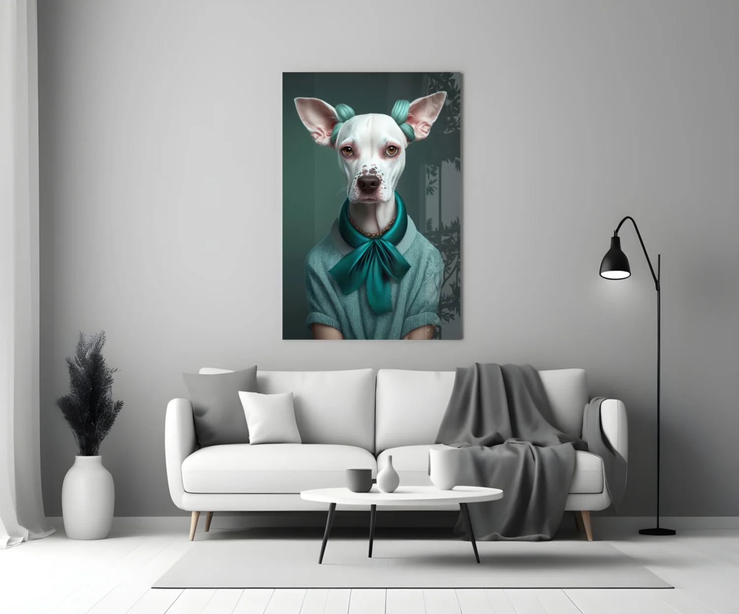 Dog Vogue Glass Wall Art Bundle - Image 11