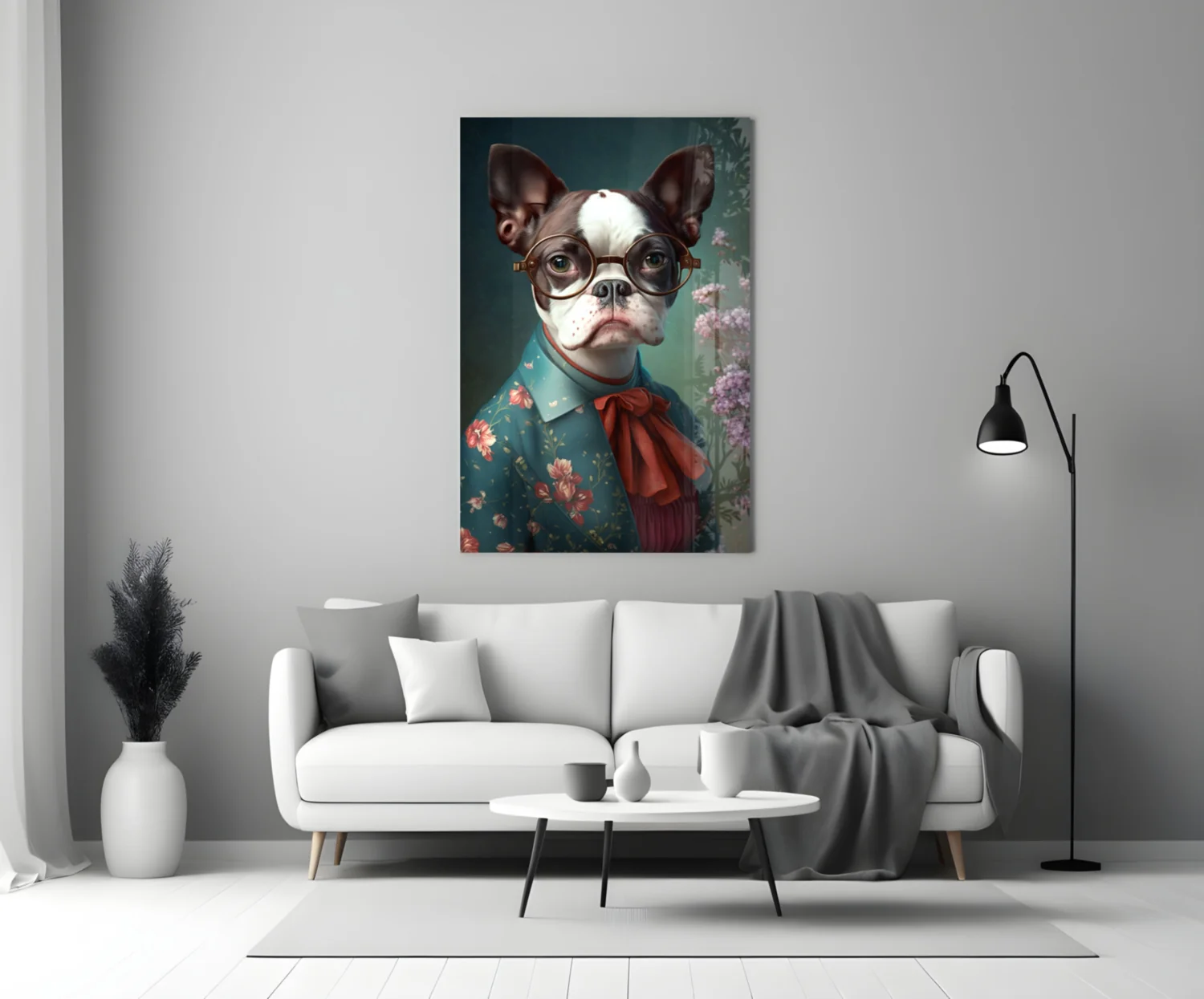 Dog Vogue Glass Wall Art Bundle - Image 13