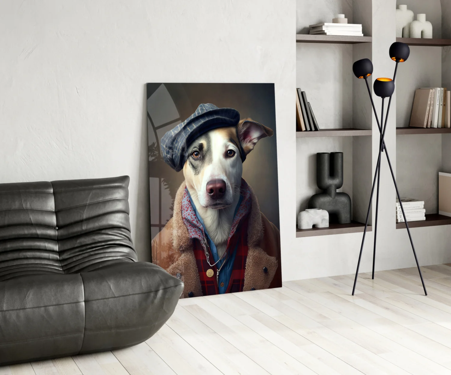 Dog Vogue Glass Wall Art|| Designer's Collection - Image 6