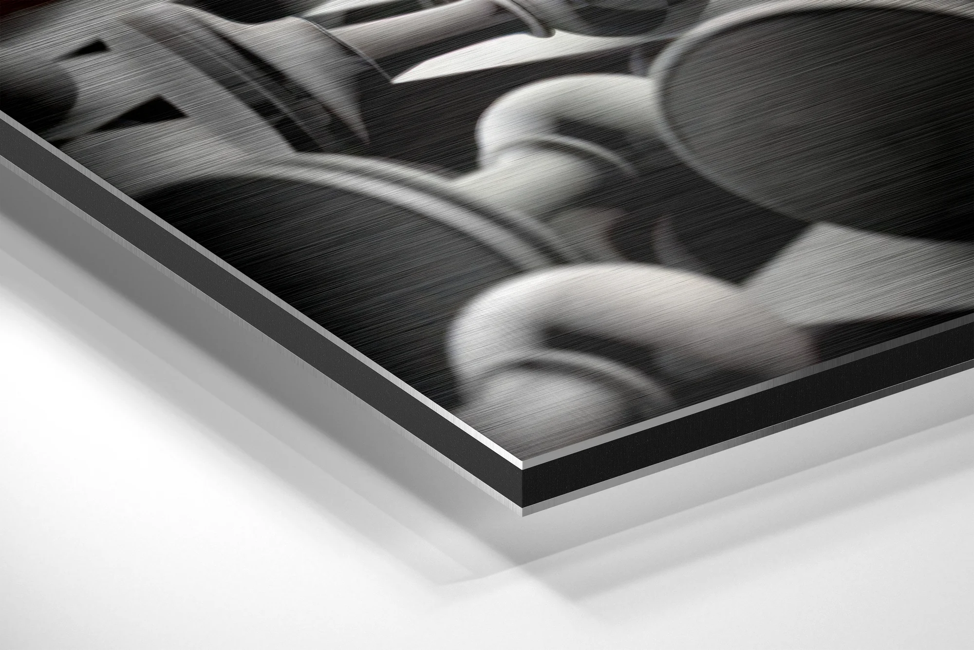 Don’t Stop Brushed Aluminium Dibond Wall Art - Image 2